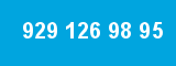 929 126 98 95
